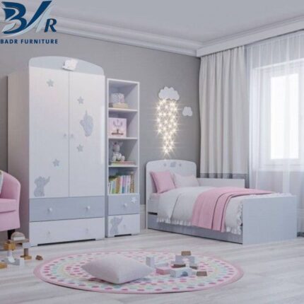 غرفه نوم مودرن متعدده الالوان