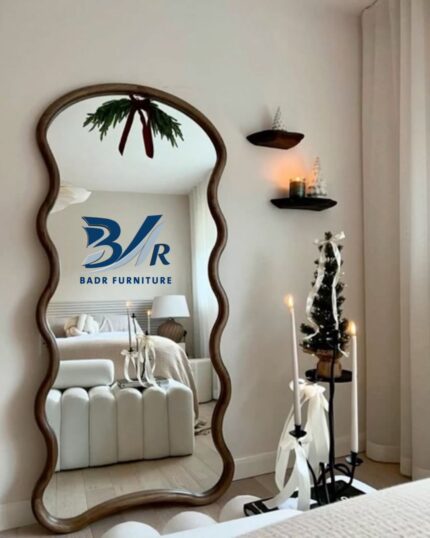 مرايا مودرن باللون  البني