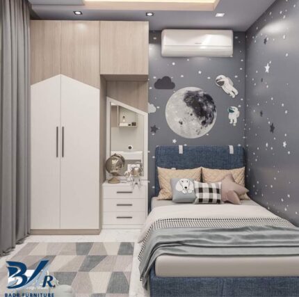 غرفه اطفال متعدده الالوان